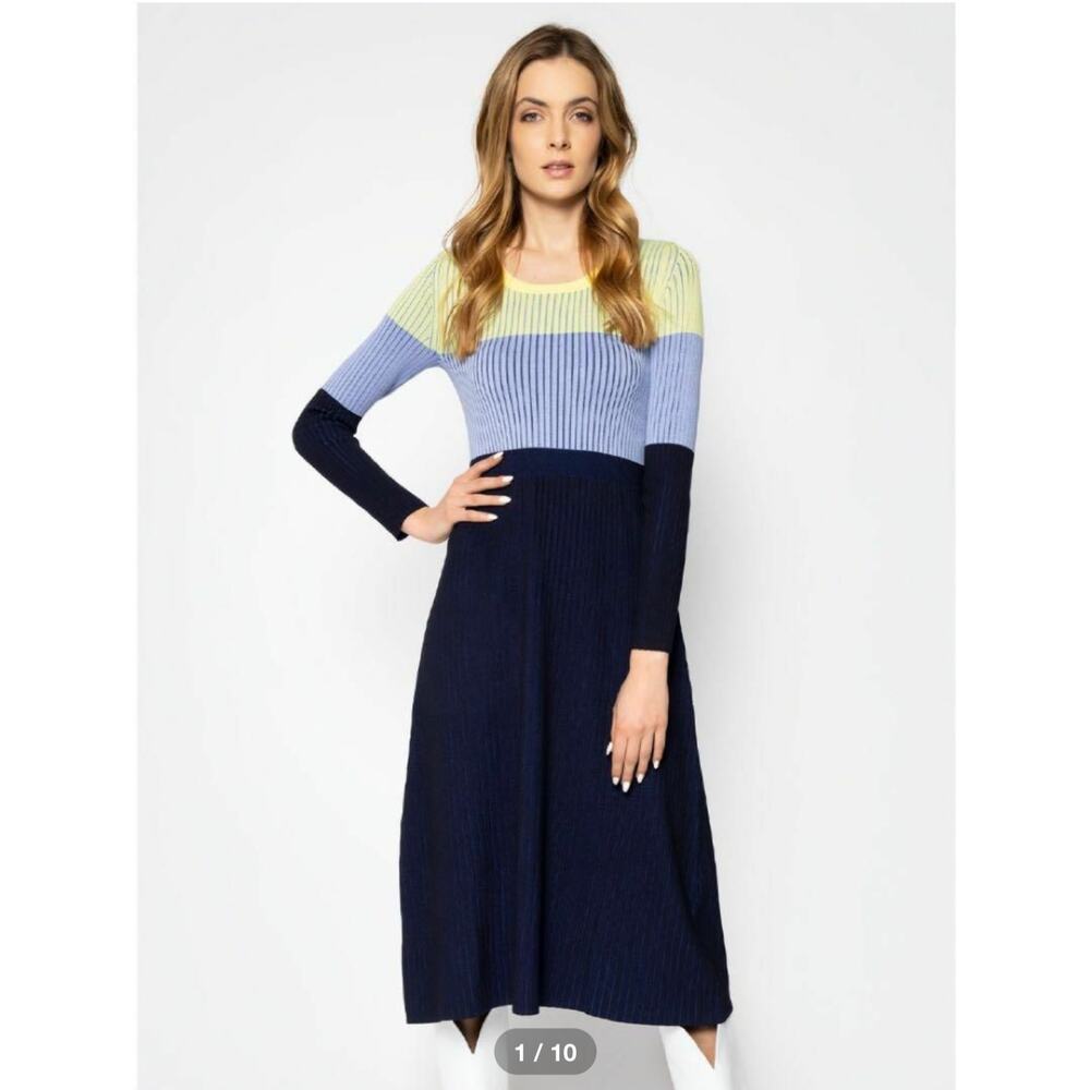 SportMax Code Max Mara Minimalist Quiet Luxury Dress Size M
